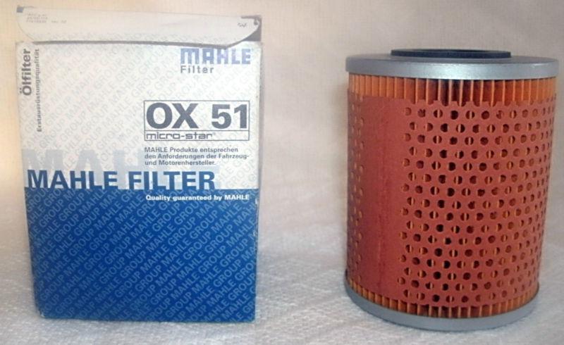 Bmw mahle ox 51 cannister oil filter for bmw