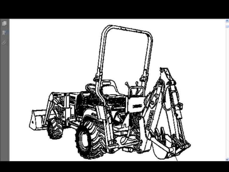 Kubota bt600 parts manual for bt 600 tractor backhoe part numbers & diagrams