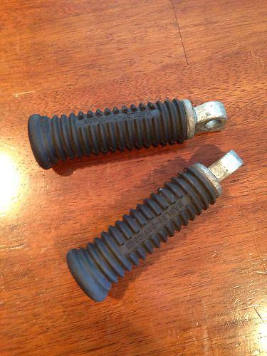 Harley davidson stock rubber footpegs