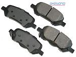 Akebono act1402 rear ceramic pads