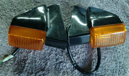 Left/right rear black turn signal 95-96 honda cbr600f/sjr