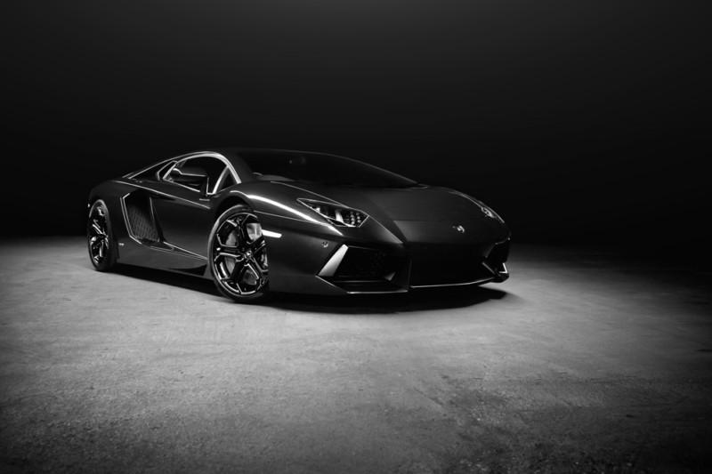 Lamborghini aventador hd poster super car b&w print multiple sizes available