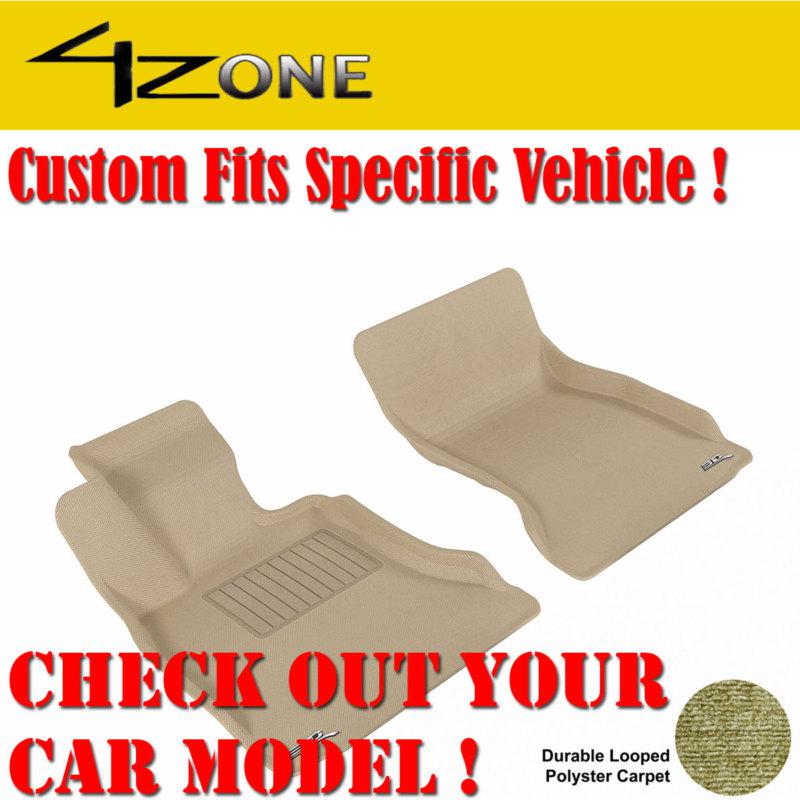 Bmw 5 series (f10) molded car carpet auto floor mat front seats all weather