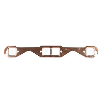 Mr. gasket 7151 exhaust gaskets header copper square port chevy small block pair