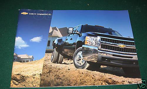 2008 chevy commercial brochure; pickups; vans; chassis cab; 38 pgs