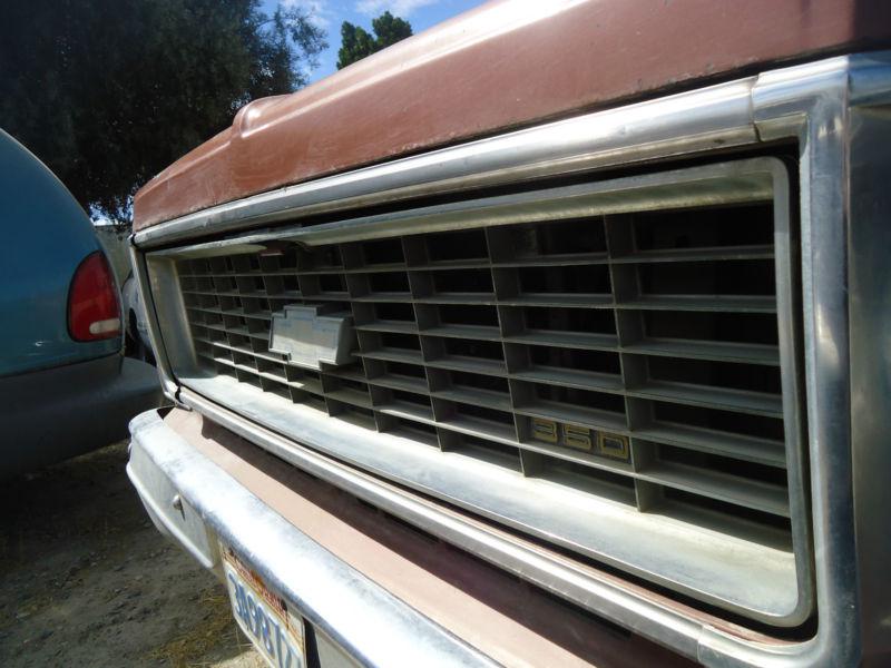 Front grill 74 chevy cheyenne 20 camper special pick up oem