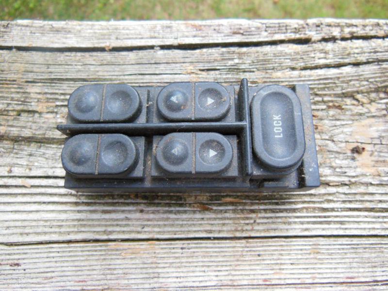 87-93 fox mustang convertible door power window switch switches  drivers side