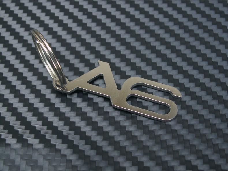 A6 keyring audi s6 rs quattro sport pendant keychain tuning c4 c5 c6 c7 rs6 s6 