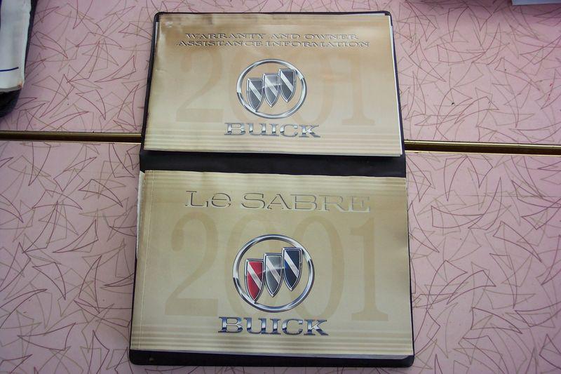 2001 buick lesabre owners manual with sleeve