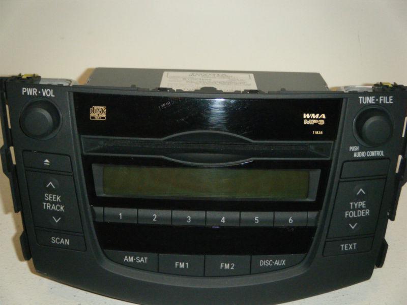 Toyota rav4 09-11 86120-42290 wma/mp3/cd player - no reserve - great deal!!!!