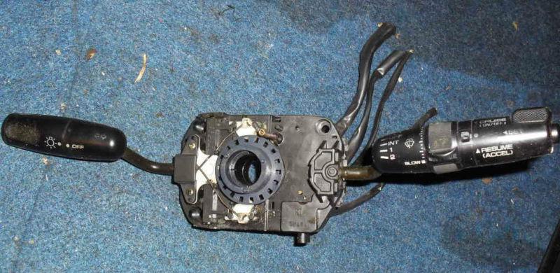 '90-94 eclipse talon  column turn signal + cruise control assembly oem 