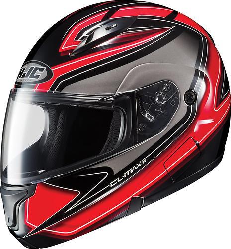 New hjc cl-max-2 zader modular adult helmet, mc-1/red/black/white, 5xl