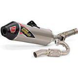 Pro circuit ti-5 race exhaust sys ti titanium cap suzuki rm-z450 10-13 18201276