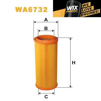 1x wix air filter wa6732 - eqv to fram ca8926