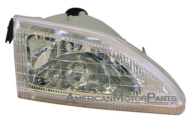Right passenger side replacement headlight 94-98 ford mustang w/ cobra model
