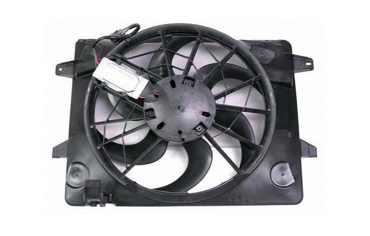 Ac condenser radiator cooling fan 2003-2005 04 lincoln ford mercury 3w1z8c607bd