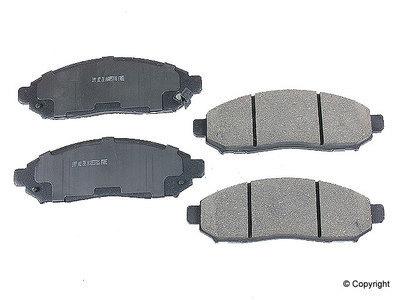 Wd express 520 10940 504 brake pad or shoe, front-meyle ceramic disc brake pad