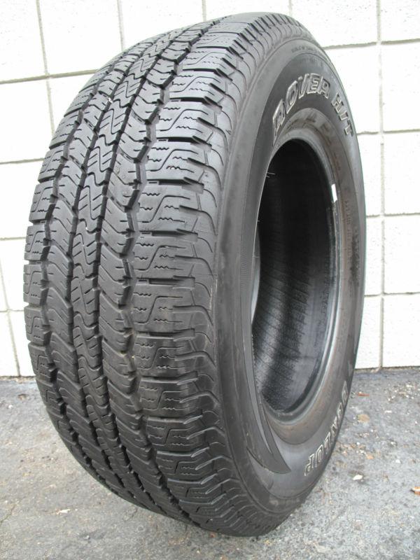 265-70-17 dunlop rover h/t tire 2657017 113s tire tread 9/32