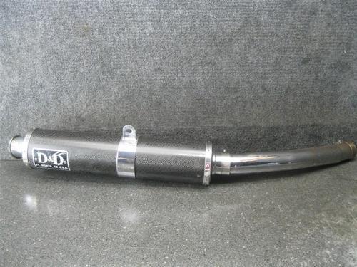 01 yamaha yzf r6 d & d exhaust can pipe 65m