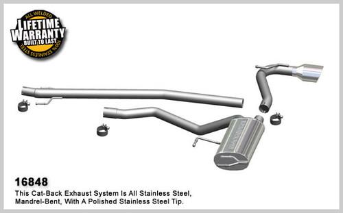 Magnaflow 16848 pontiac vibe stainless cat-back system performance exhaust