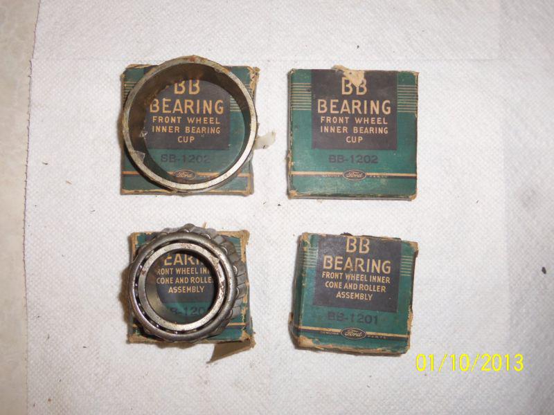 1930-37 ford truck inner wheel bearing/races bb-1201-k      kit 2 races 2 cups