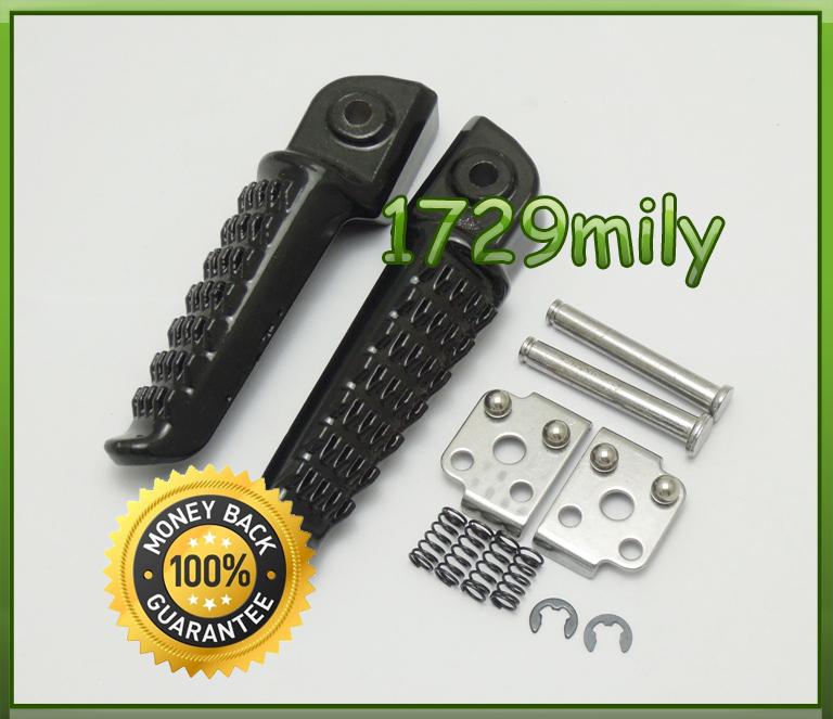 Zx6r zx9r zx10r z750 z1000 zzr rear foot peg footrest black