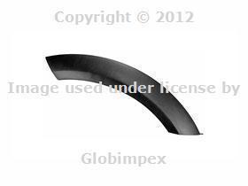 Bmw mini cooper /s hood black wheel arch trim front right genuine oem new