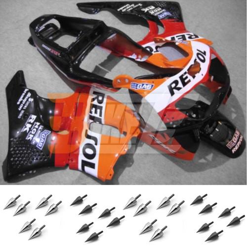 Free bolt kit! body frame fairing kit for honda cbr900rr cbr893 1996 1997 ac