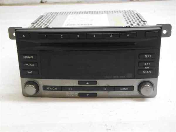 Subaru impreza oem single disc cd mp3 wma radio cz601u1