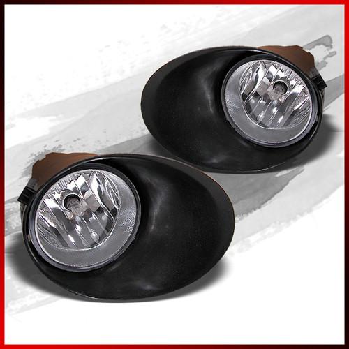 07-13 tundra double cab/crewmax pre-wired clear fog lights plug and play kit set