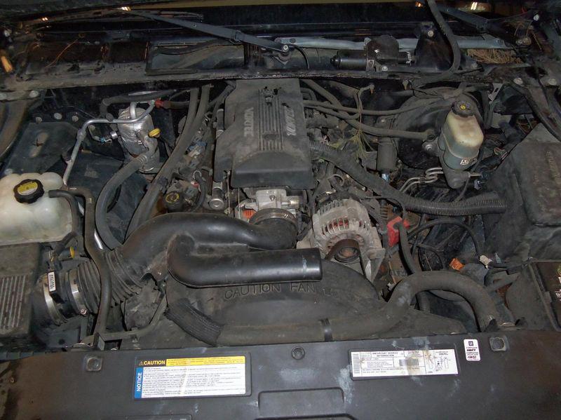 Gmc sierra 1500 pickup engine 5.3l (vin t, 8-323) 99