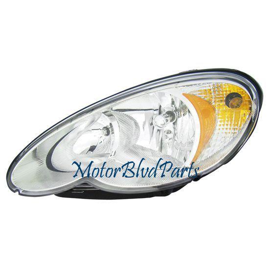 06-09 pt cruiser headlight headlamp driver left side lh