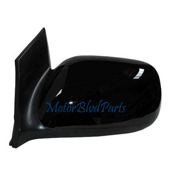 06-10 civic coupe ex/lx/si power mirror black driver lh