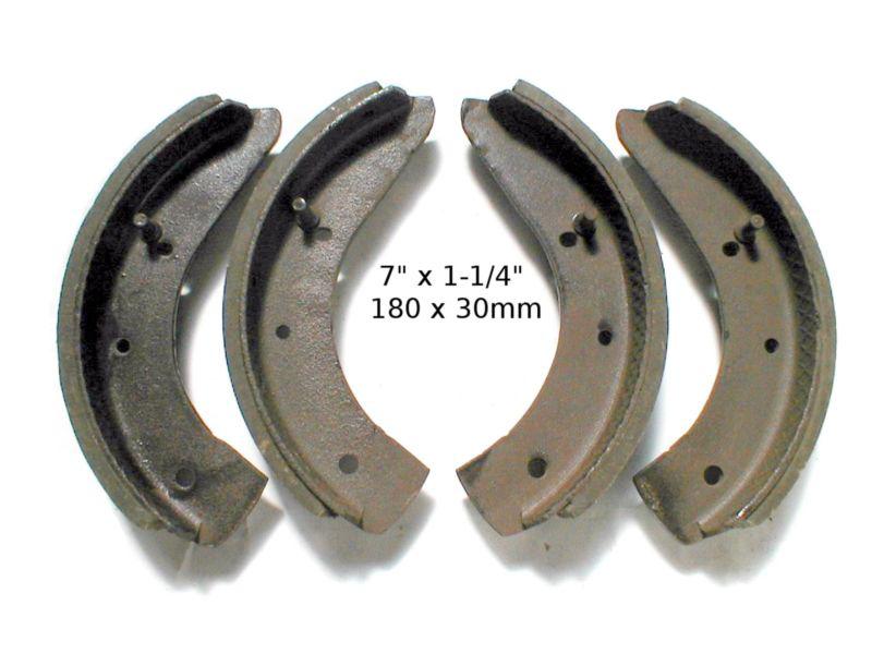 Bonded brake shoes 10034 bmw isetta 300  600 front