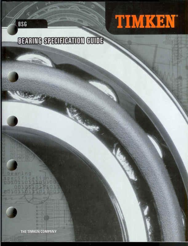 2002 timken bearing  specification guide 