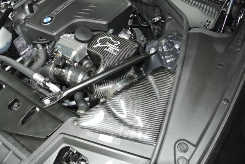 Double power kit carbon air intake bmw520i 528i (n20engine)