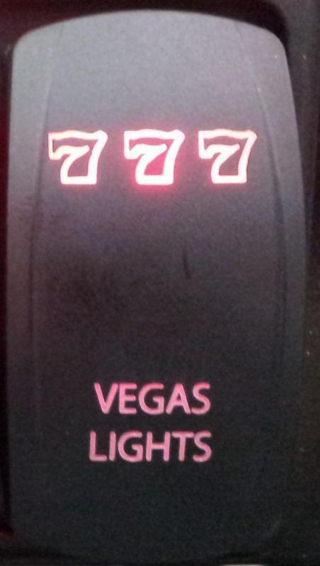 Vegas lights utv led backlit marine switch golf cart 4x4 off road truck utv quad