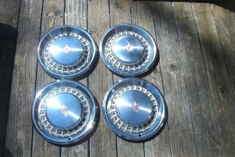 Set of 4 oe 14 inch wheelcovers, 1981-85 monte carlo, very nice driver quality