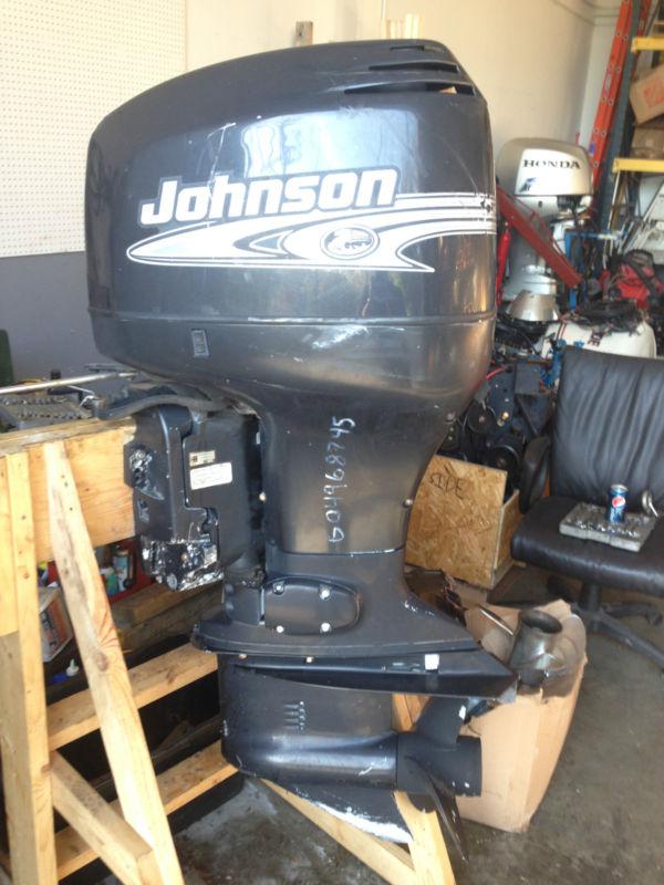 2000 johnson 150 hp outboard boat motor 2-stroke evinrude omc 20" brp for parts