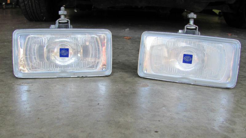 Range rover classic county fog lights hella pair oem 1995 lwb aux lamps 95