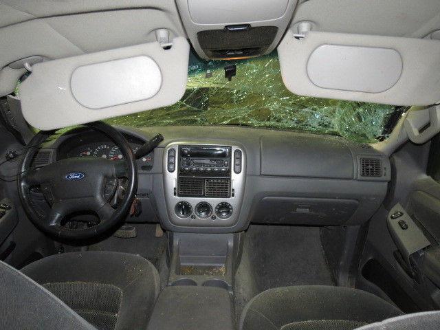 2003 ford explorer sunvisor passenger rh gray lighted/mirror 2485044