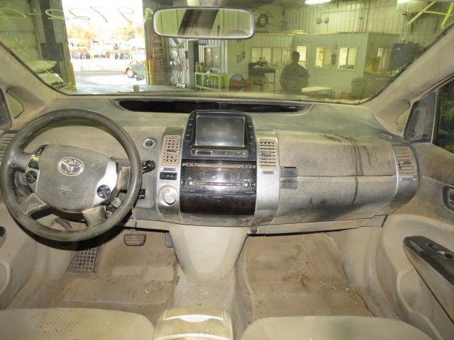 2006 toyota prius sunvisor lh driver gray w/mirror 2481563