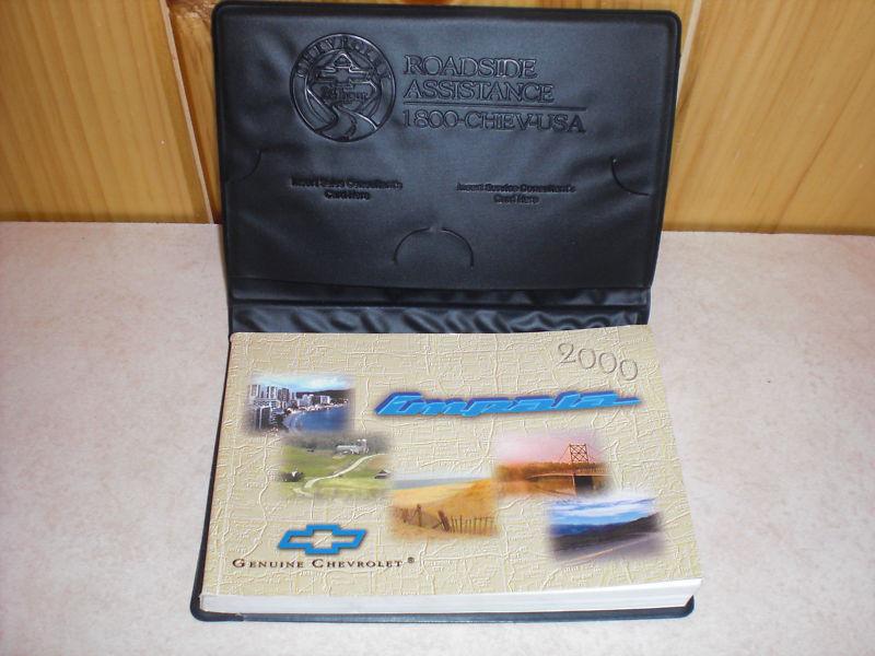 2000 chevrolet impala owner's manual