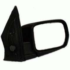 Black power side view door mirror assembly passenger right rh