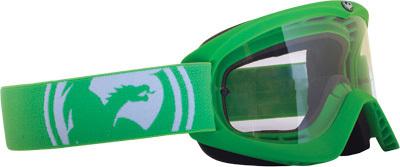 Dragon mdx goggle green w/clear lens 722-1501