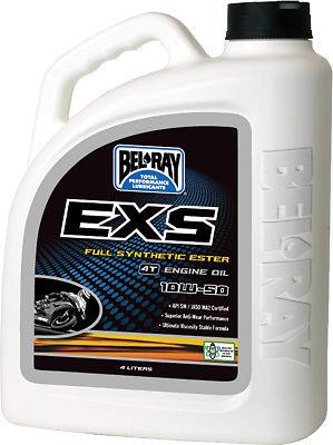 Bel-ray exs full synthetic ester 4t engine oil 10w-50 4-liter 99160-b4lw