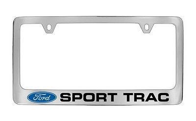 Ford genuine license frame factory custom accessory for sport trac style 1