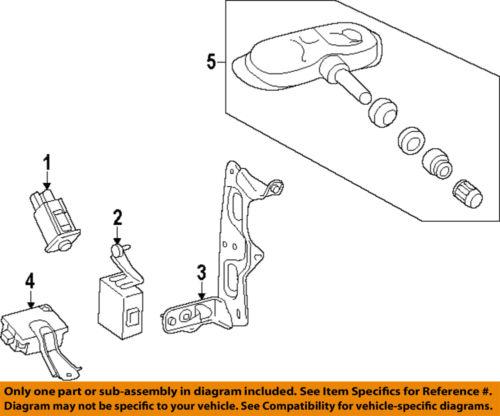 Toyota oem 426070c080 tire pressure sensor/part