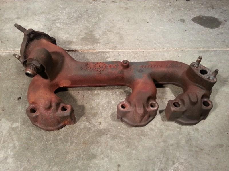 2001 s10 blazer 4.3l vortec  left exhaust manifold 12556052