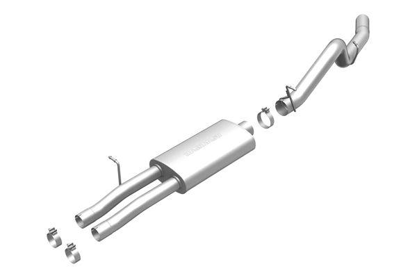 2001-2002 chevy silverado 8.1l 2500hd magnaflow 4" cat-back exhaust system 15779